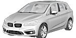 BMW F45 B2534 Fault Code
